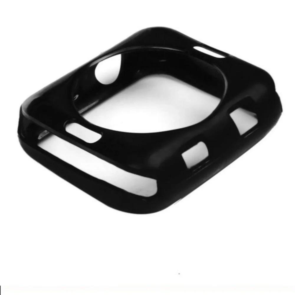 New Black Glossy Apple Watch Bumper Case